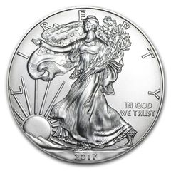 2017年 イーグル銀貨 ウオーキングリバティー1オンス 1oz - メルカリ