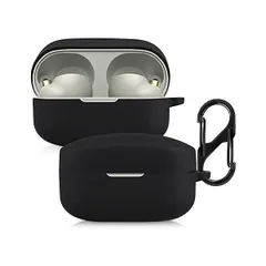 kwmobile 対応: Sony WF-1000XM4 ケース - ワイヤレスイヤホンケース シリコン 落下防止 イヤホン 保護ケース