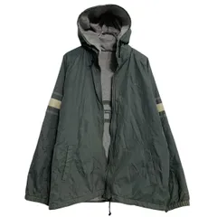 ジャケット L～ グレー系 羽織 ラグラン ワンポイント 刺繍 USA ライン 切替 スポーティー アウター 古着卸 アメリカ仕入 a703-5621