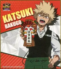 【中古】紙製品(キャラクター) 爆豪勝己 「僕のヒーローアカデミア リアル職場体験 in 東急ハンズ ～冬の陣～ トレーディングミニ色紙」