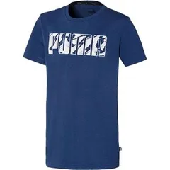 【新品】【ジュニアサイズ】puma（プーマ） KA Tシャツ 半袖 スポーツウェア キッズ・ジュニア　ダークデニム　582694-88