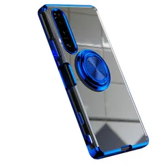 Xperia 5 IV ケース SO-54C SOG09 A204SO エクスペリア5 マーク4 スマホリング 耐衝撃 薄型 ケース 【Color】 ブルーのサムネイル
