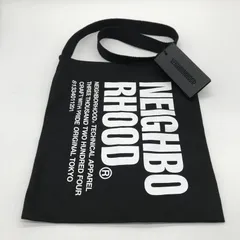 NEIGHBORHOOD ネイバーフッド ショルダーバッグ ID SHOULDER BAG 232MYMH-CG03 ロゴ フェス    メンズ フリーサイズ ブラック 鞄 B14488◆