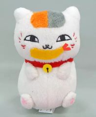 [중고]키홀더·마스코트(캐릭터) 냥코 선생님(새우 플라이) 오테다마 마스코트 봉제인형 [이치반 쿠지 나츠메 친구장~냥코 선생님과 따뜻한 겨울 지도~] E상