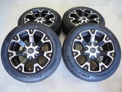カスタムサイズ MID ナイトロパワーウォーヘッド 17inch 8.0J 6H139.7+20 新品輸入タイヤ 215/60R17 ハイエース