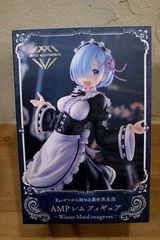 ■ Re:ゼロから始める異世界生活 AMP レム フィギュア リゼロ アミューズメント景品 自宅保存品 USED ■