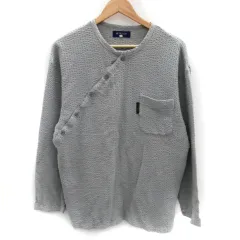ミッシェルクラン MICHEL KLEIN カットソー 長袖 ラウンドネック M グレー /SM35のサムネイル