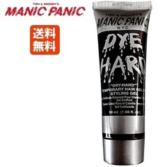MANIC PANIC マニックパニック レイヴァン 黒 テンポラリーヘアカラー 1日染め【DYE HARD】 50ml【Raven】ビジュアル系 カラージェル【毛染め】送料無料のサムネイル