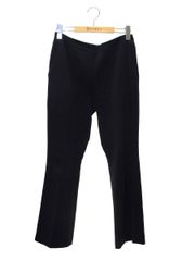 フォクシーニューヨーク カジュアルストレッチパンツ 39231 パンツ 40 ブラック センタープレス クロップド パンツ IT8YPDA1GQJG