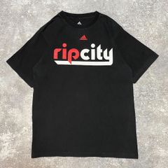 NBA ポートランド・トレイルブレイザーズ 「rip city」 チームロゴ Tシャツ adidas 古着 バスケ