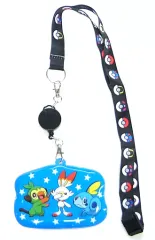 【中古】財布・パスケース(キャラクター) オリジナルパスケース(リールストラップ付き) 「Switchソフト ポケットモンスター ソード・シールド ダブルパック」 Amazon.co.jp同時購入特典