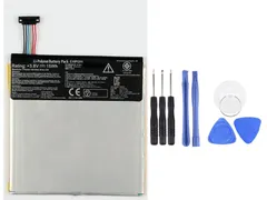 国内即日発送! 純正同等新品! ASUS C11P1311対応 MeMO Pad HD 7 ME175KG K00S  携帯電話のバッテリー  電池パック 交換 内蔵battery 修理 両面テープ 修理工具付き
