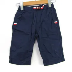 ハッシュアッシュ ショートパンツ ハーフパンツ 未使用 コットン ブランド ボトムス キッズ 男の子用 130サイズ ネイビー HusHusH