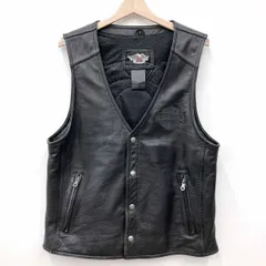 2025年最新】ハーレーダビッドソン レザーベストの人気アイテム