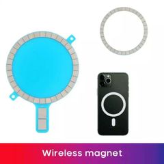 iPhone12 MagSafe 磁気 ステッカー 充電器 Qi 対応 ワイヤレス 急速充電器 マグネット 充電 iPhone 12 Pro Max mini 524