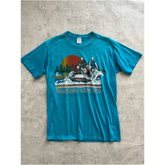 80's JERZEES "Nantahala River Rat" T-shirt made in U.S.A.
