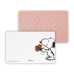 【 新品 未開封 】   ニホンホールマーク ミニメッセージカード スヌーピーフラワー2 EPN818241 未使用 送料無料