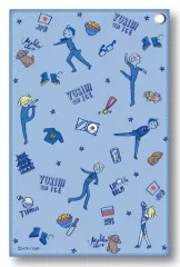 【中古】財布・パスケース(キャラクター) B.集合(ブルー) パスケース 「ユーリ!!! on ICE」