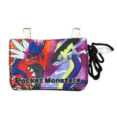 【新品】ポケットモンスター ネックコード付き  ポケットポーチ ポケモン ピカチュウ 移動ポケット お財布 財布 ハンカチ 入れ ティッシュ 子供 ネックストラップ キッズ 男の子