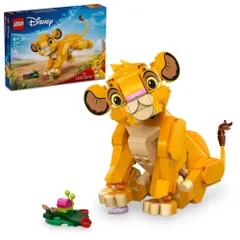 レゴ(LEGO) ディズニー シンバ ライオンキング カブ 組み立て可能ディズニーおもちゃ 子供用 ディズニーコレクション ライオンキング 映画玩具 シンバおもちゃ 組み立てプレイセットフィギュア 6歳以上の女の子と男の子への楽しいギフト 43243 のサムネイル