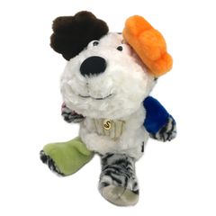 中古 エムユースポーツ MU SPORTS ヘッドカバー ホワイト 白 訳あり ぬいぐるみ カラフルミュー君 ドライバー用