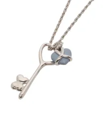 美品 ウエッジウッド ネックレス ハートキーモチーフ レディース WEDGWOOD