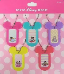 【中古】雑貨 ミッキーマウス＆ミニーマウス キーチェーン(5個セット) 「ディズニー」 東京ディズニーリゾート限定