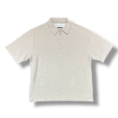 参考上代35200円 未使用品 walenode Paper boucle Zip p0l0 shirt