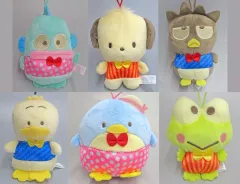 【中古】キーホルダー 全6種セット レトロチックカラーマスコット 「はぴだんぶい」
