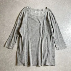 【新品】25AW UNUSED サーマル ワッフル カットソー ロンT サイズ4 NVRFRGT - 【25AW】 ワッフル サーマル ロングスリーブ 長袖 T