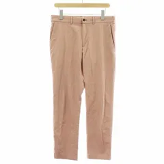 ポールスチュアート PAUL STUART 24SS ガーメントウォッシュコットンストレッチスリムパンツ チノパン 48 L ピンク 赤 レッド J1R86320 /XKのサムネイル