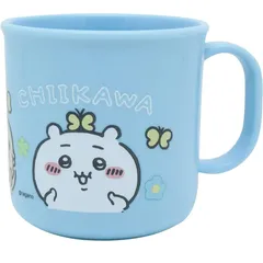 OSK 子ども用コップ ちいかわ プラカップ 200ml 日本製 抗菌 C-1 ブルー