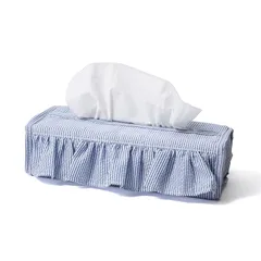 フリルティッシュボックスカバー　ハンドメイド.:*♡ フリルティッシュボックスカバー ハンドメイド.:*♡