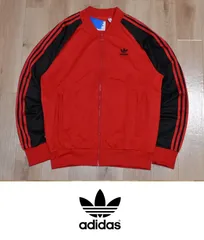 新品 adidas アディダス トリコットジャケット L トラックトップ ジャージ HR3448