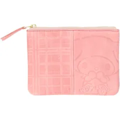 ☆ マイメロディ ☆ サンリオ ポーチ サンリオ グッズ ポーチ Sanrio フラットポーチ スリムポーチ 化粧ポーチ コスメポーチ レザーポーチ 小物入れ 小さめ おしゃれ 可愛い キャラクター 大人 女子 女性 女の子 オシャレ 大人かわいい 革 レザー
