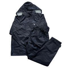 ○アンダーアーマー○レインウェア XXL ブラック ナイロンパンツ