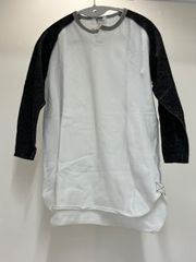 ☆eye junya watanabe man ヘンリ ーネック 7分袖 シャツ　Mサイズ
