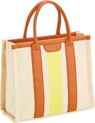 【新品・5営業日で発送】YONEX ヨネックス ミニトートバッグ (BAG2551M) 色 : ホワイト／オレンジ 