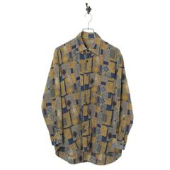 VINTAGE PRINTED SHIRT/L