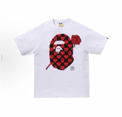 新品⭐︎A BATHING APE レタープリント半袖Tシャツ 男女兼用 A BATHING APE レタープリント半袖Tシャツ 男女兼用 - メルカリ