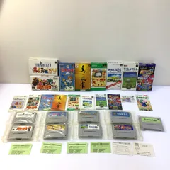 任天堂/BANPRESTO 他 スーパーマリオROG すーぱーぷよぷよ 等 スーパーファミコンソフト 計9本セット ※外箱無有