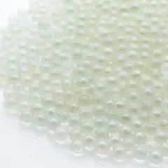 ＊40g＊ ガラスキャビア 2mm クリア 穴なし ガラス粒 レジン ネイル ハーバリウムなどに SEED096のサムネイル