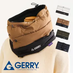 【新品】 gerry ネックウォーマー マフラー ファッション雑貨 秋冬 防寒 あったか アウトドア キャンプ 男女兼用 ユニセックス ジェリー 再生中綿 ネックウォーマー 黒 ブラック ブラウン グリーン 白 ホワイト n1161