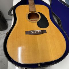■Aria アリア W-15 アコースティックギター ハードケース付き 弦無し A25-672