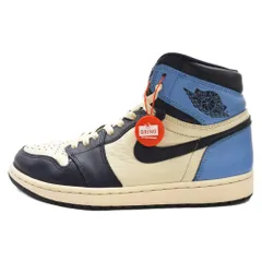 NIKE (ナイキ) AIR JORDAN1 RETRO HIGH OG OBSIDIAN UNIVERSITY BLUE エアジョーダン1 レトロ  ハイカットスニーカー シューズ オブシディアン ブルー 555088-140 27cm/US9 - メルカリ