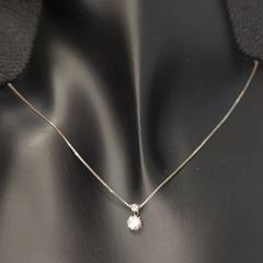 【本物保証】0.30ct  ダイヤモンド  プラチナ  PT850  ネックレス  （SNA）0240312005002Ra