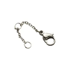 【シルバー × 3cm】[Cream dot. クリームドット公式] ネックレス レディースステンレス製 4サイズ アジャスター 金属アレルギー つけっぱなし サージカルステンレス アジャスターチェーン 長さ調整 延長 長さ出し チェーンのサムネイル
