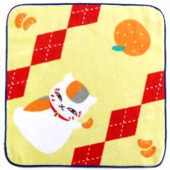[중고] 수건·수건(캐릭터) 냥코 선생님(귤) 핸드 타월 [이치반 쿠지 나츠메 친구장~냥코 선생님과 따뜻한 겨울 지도~] G상