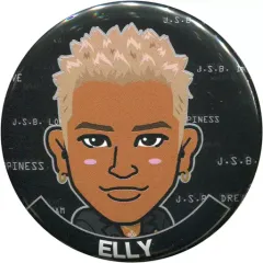 【中古】バッジ・ピンズ(男性) ELLY(三代目J Soul Brothers) 缶バッジ J.S.B. HAPPINESS ver. EXILE TRIBE STATION オンラインカプセル