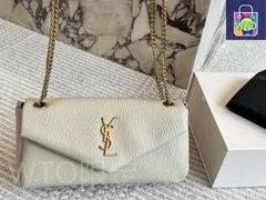 【今日特価】YSL Calypso Chain Bag イエスエルエス カリプソ チェーンバッグ